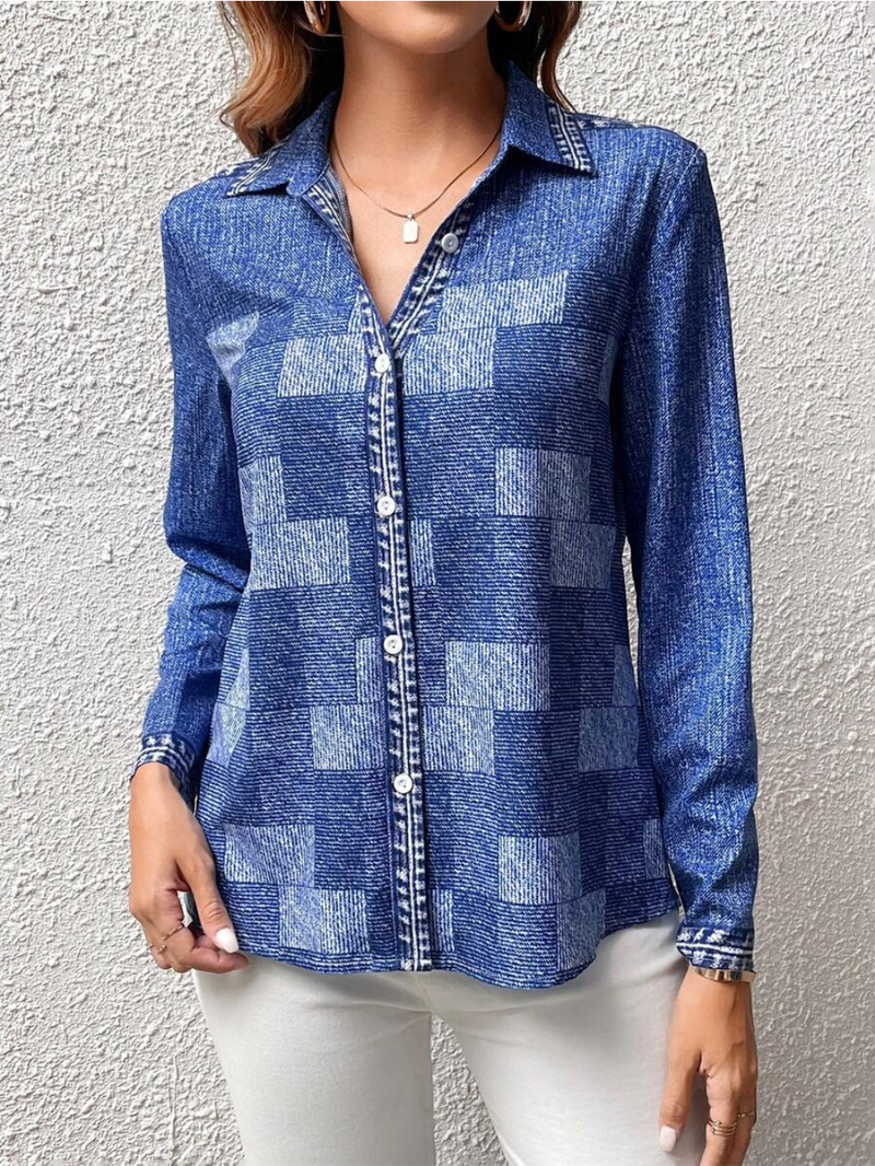 Camisa Feminina Xadrez