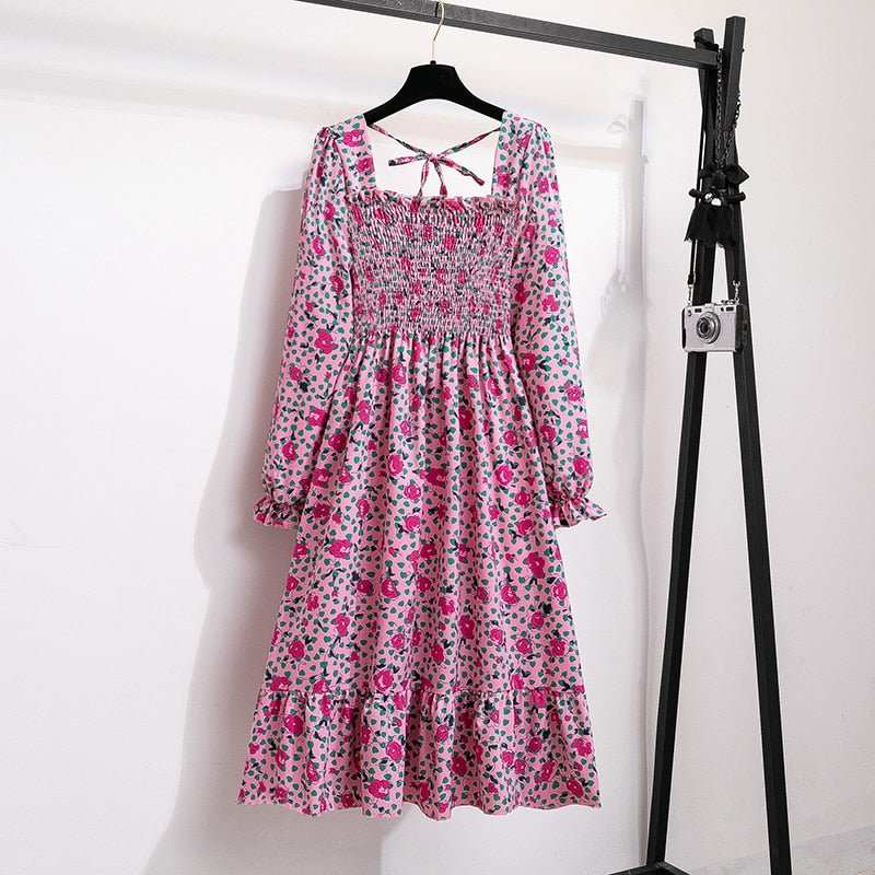 Vestido Floral Amélia - Vennanci